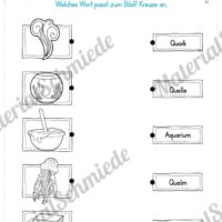 Materialpaket: Buchstabe Q/q schreiben lernen (Vorschau 07)
