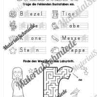 Arbeitsheft: Buchstabe R/r schreiben lernen (25 Seiten) - Arbeitsblatt 08