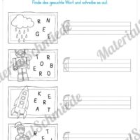 Materialpaket: Buchstabe R/r schreiben lernen (Vorschau 06)