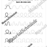 Buchstabe S / s (25 Arbeitsblätter & Übungen) - Arbeitsblatt 01