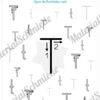 Materialpaket: Buchstabe T/t schreiben lernen (Vorschau 04)