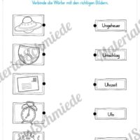 Materialpaket: Buchstabe U/u schreiben lernen (Vorschau 08)