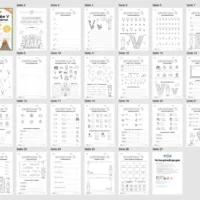 Buchstabe V / v (25 Arbeitsblätter & Übungen) - Überblick