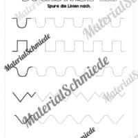 Buchstabe W / w (25 Arbeitsblätter & Übungen) - Arbeitsblatt 01