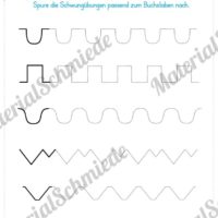 Materialpaket: Buchstabe W/w schreiben lernen (Vorschau 02)