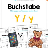 Materialpaket: Buchstabe Y/y schreiben lernen
