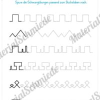 Materialpaket: Buchstabe Z/z schreiben lernen (Vorschau 02)