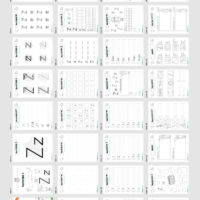 Materialpaket: Buchstabe Z/z schreiben lernen (Überblick)