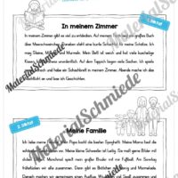 10 Diktate (verschiedene Themen) - Arbeitsblatt 01