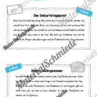 10 Diktate (verschiedene Themen) - Arbeitsblatt 03