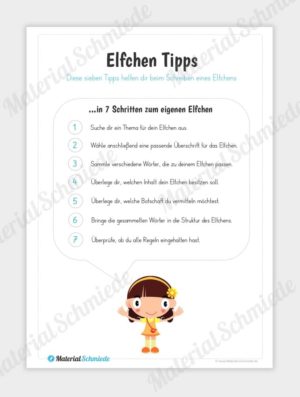 Materialpaket Elfchen (Tipps)