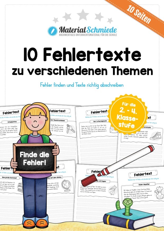 10 Fehlertexte: Verschiedene Themen