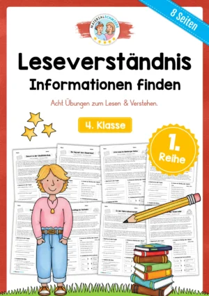 Lesen und Verstehen 1: Informationen finden – Deckblatt