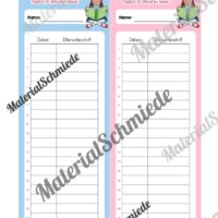 Lesepass & Leseurkunde (Arbeitsblatt 02)