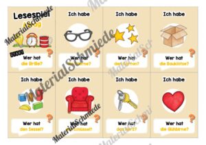 Lesespiel: Thema Alltag (Ich habe, wer hat…) – Vorschau 01