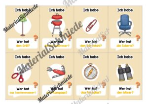 Lesespiel: Thema Alltag (Ich habe, wer hat…) – Vorschau 04