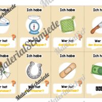 Lesespiel: Thema Alltag (Ich habe, wer hat...) - Vorschau 05