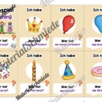 Lesespiel: Fasching / Karneval (Ich habe, wer hat...) - Vorschau 01
