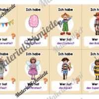 Lesespiel: Fasching / Karneval (Ich habe, wer hat...) - Vorschau 02