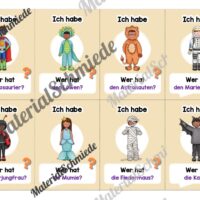 Lesespiel: Fasching / Karneval (Ich habe, wer hat...) - Vorschau 03