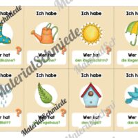 Lesespiel: Thema Frühling (Ich habe, wer hat...) - Vorschau 02