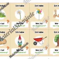 Lesespiel: Thema Frühling (Ich habe, wer hat...) - Vorschau 03