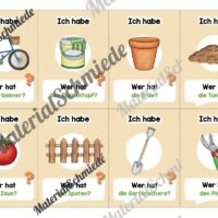 Lesespiel: Thema Frühling (Ich habe, wer hat...) - Vorschau 04