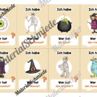 Lesespiel: Halloween (Ich habe, wer hat...) - Vorschau 02