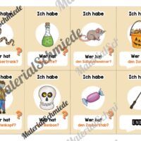 Lesespiel: Halloween (Ich habe, wer hat...) - Vorschau 04