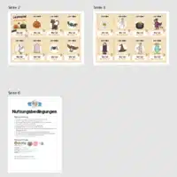 Lesespiel: Thema Halloween (Ich habe, wer hat...) - Überblick