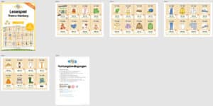 Lesespiel: Kleidung (Ich habe, wer hat…) – Überblick