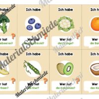 Lesespiel: Obst & Gemüse (Ich habe, wer hat...) - Vorschau 03