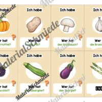 Lesespiel: Obst & Gemüse (Ich habe, wer hat...) - Vorschau 04