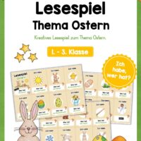 Lesespiel: Ostern (Ich habe, wer hat...)