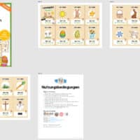 Lesespiel: Ostern (Ich habe, wer hat...) - Überblick