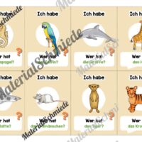 Lesespiel: Tiere (Ich habe, wer hat...) - Vorschau 04