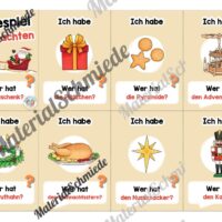 Lesespiel: Weihnachten (Ich habe, wer hat...) - Vorschau 01