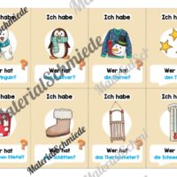 Lesespiel: Thema Winter (Ich habe, wer hat...) - Vorschau 02