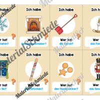 Lesespiel: Thema Winter (Ich habe, wer hat...) - Vorschau 03