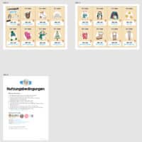 Lesespiel: Thema Winter (Ich habe, wer hat...) - Überblick