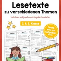 10 Lesetexte mit Aufgaben