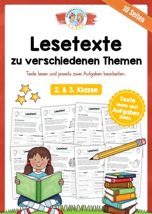 10 Lesetexte mit Aufgaben