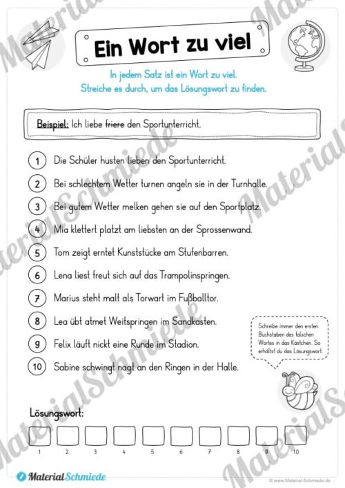 10 Leseübungen - Lesen & Verstehen (Vorschau 03)