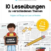 10 Leseübungen - Lesen & Verstehen
