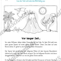 10 Leseübungen: Thema Tiere (Lesen & Verstehen) - Lesen & Malen