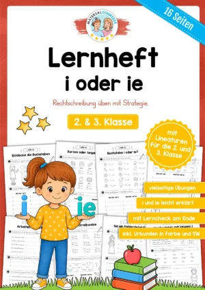 Lernheft: i oder ie (2. & 3. Klasse)