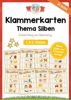 Silben Klammerkarten (1. & 2. Klasse)