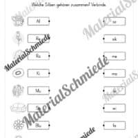 Arbeitsheft: Silben verbinden - 2. & 3. Klasse (13 Seiten) - Arbeitsblatt 02