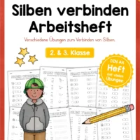 Arbeitsheft: Silben verbinden - 2. & 3. Klasse (13 Seiten)