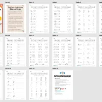 Arbeitsheft: Silben verbinden - 2. & 3. Klasse (13 Seiten) - Überblick
